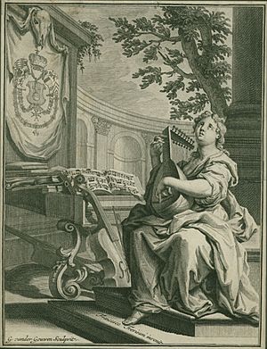 Gilliam van der Gouwen - Title page of Corelli's Concerti Grossi