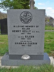 Henry Kelly, VC grave