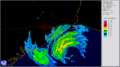 Hurricane Ike NEXRAD radar animation