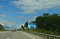 Interstate 99 entering New York