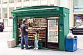 Newsstand in New York City, 2007