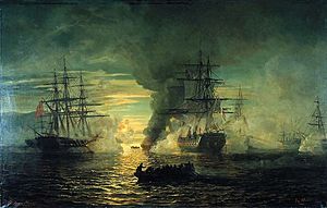 Sjøslag i Lagoa-bukten, Madagaskar, 21.-22. sept. 1799