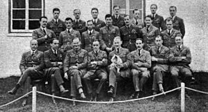 The first RAF Staff College course at Andover