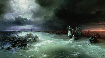 Aivazovsky Passage of the Jews through the Red Sea