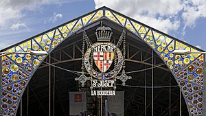 Barcelona - Mercat de Sant Josep (la Boqueria) - Entrance