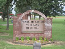 Franklin Parish Veterans Memorial, Winnsboro, LA IMG 0324