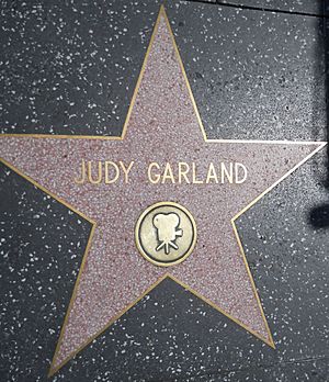 Judy Garland star HWF