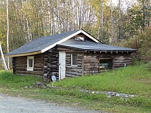 Knik town site cabin