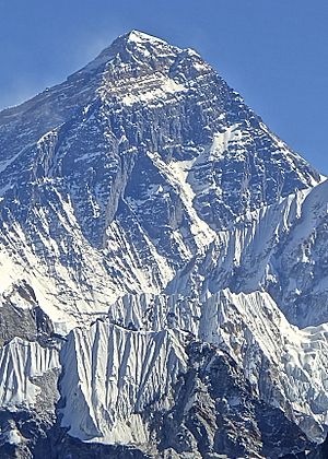 Mount Everest Southwest Face, November 2012