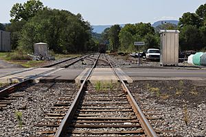 South Branch Valley Railroad terminus 2020