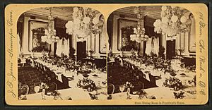 State Dining Room in the President's House, by Jarvis, J. F. (John F.), b. 1850 3