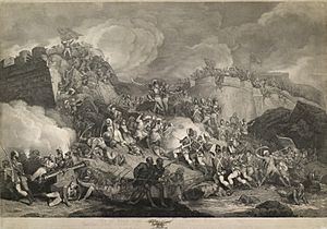 The storming of Seringapatam - John Vendramini, 1802 - BL P779