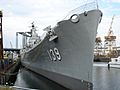 USS salem closeup