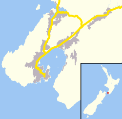 Mākaro/Ward is located in New Zealand Wellington