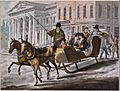 Winter Scene in Philadelphia—The Bank of the United States in the Background MET DT1803