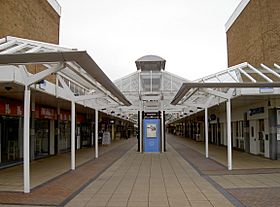 Yate Shopping Centre, in Yate which is the administrative centre of South Gloucestershire.