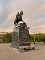 Памятник Маршалу Советского Союза Константину Рокоссовскому на ул. Балтахинова