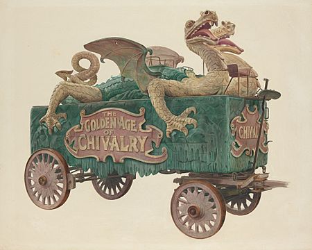 Age of chivalry circus wagon 1943.8.7735
