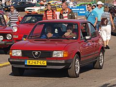 Alfa Romeo Alfasud SC 1.3 dutch licence registration KJ-67-LG