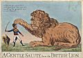 Bodleian Libraries, A gentle salute from the British lion