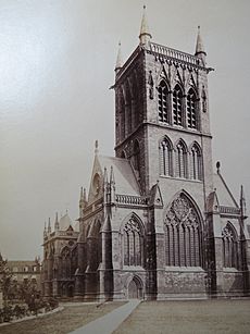 Cambridge University, St John's College Chapel, by George Gilbert Scott, 1866-1869