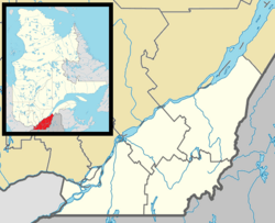 Dorval Island is located in Southern Quebec