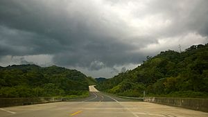 Puerto Rico Highway 10 in Guaonico