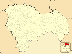 Cañizar is located in Province of Guadalajara