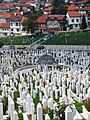 Islamic cemetery in Sarajevo