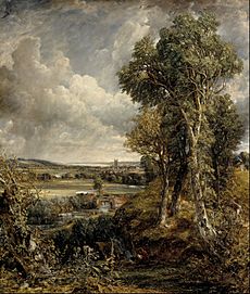 John Constable - The Vale of Dedham - Google Art Project
