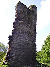 The remains of Llantrisant Castle