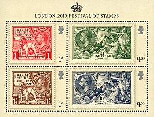 London 2010 Festival of Stamps Miniature Sheet