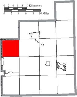 Location of Chester Township in Geauga County