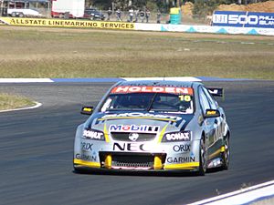 Paul Dumbrell at Queensland Raceway 2008