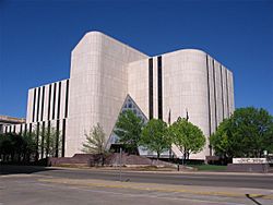 Potter County District Courts Building in downtown Amarillo