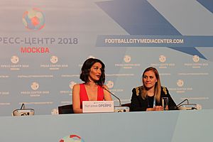 Press conference of Natalia Oreiro (2018-06-05) 14