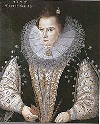 Sarah Blount Countess of Leicester 1590