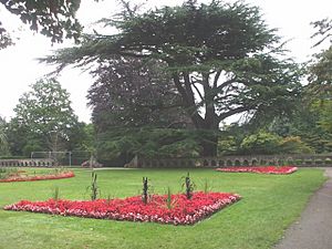 The gardens at Insole Court, Cardiff - geograph.org.uk - 938287