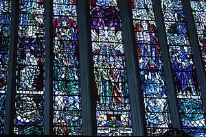 The main east window of Paisley Abbey by Douglas Strachan (detail)