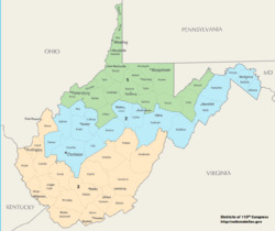 West Virginia Congressional Districts, 113th Congress