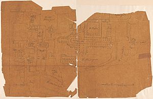 Anonymous - Plan of Westminster Showing the Coronation Route of George II - B1977.14.22443 - Yale Center for British Art