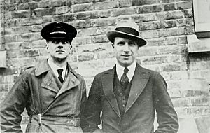 Arthur Whitten Brown and John Alcock in 1919