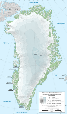 Greenland ice sheet AMSL thickness map-en