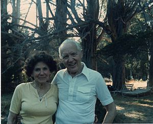 Lorraine and Gunnar Johansen, Gualala, California (1985).jpg