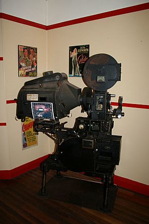 Majestic Picture Theatre (2007), Old Simplex projector used from 1930 to 1984