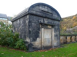 Mausoleum of Dugald Stewart, Canongate Kirkyard Edinburgh