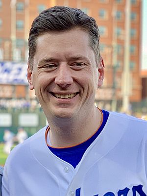 Mayor Holt at 2019 OKC Dodgers Season Opener (cropped).jpg