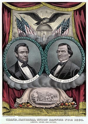 Republican presidential ticket 1864b