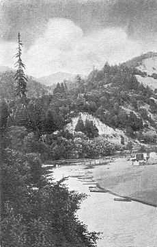Russian River at Rio Nido, California (circa 1910s)