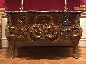The Wallace Collection - King Louis XV's commode for Versailles by Gaudreaus